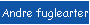 Andre fuglearter