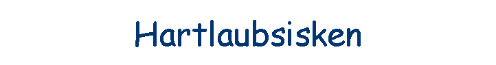 Hartlaubsisken