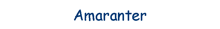 Amaranter