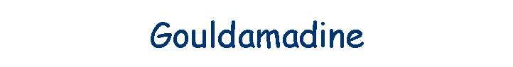 Gouldamadine